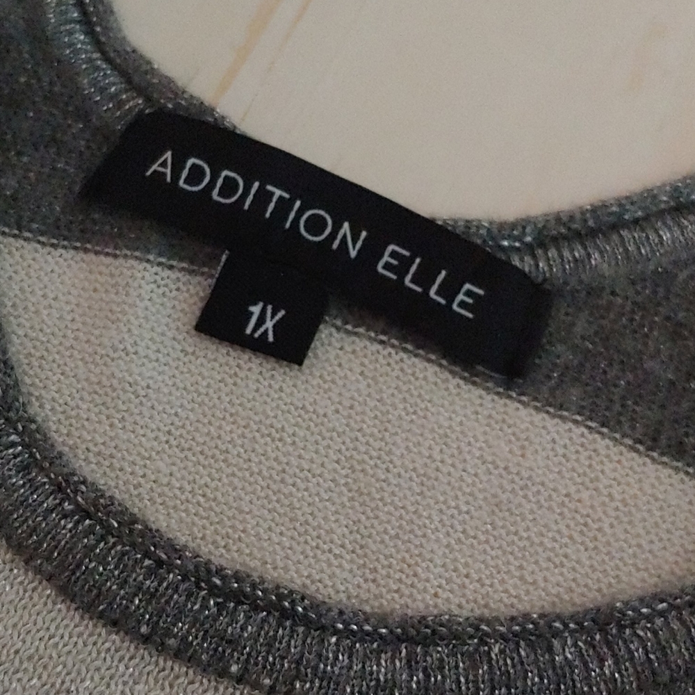 Additionelle Grey Striped Shirt - Picture 2 of 3